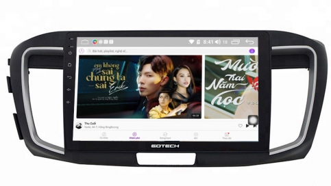 Màn hình DVD Android xe Honda Accord 2020 - nay | Gotech GT10 Pro